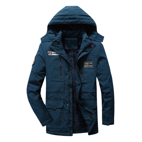 men's winter fashion mid-length hoodie patchwork thickened cotton padded coat doudoune homme casaco abrigos kaban manteau, Black
men's winter fashion mid-length hoodie patchwork thickened cotton padded coat doudoune homme casaco abrigos kaban manteau, Black