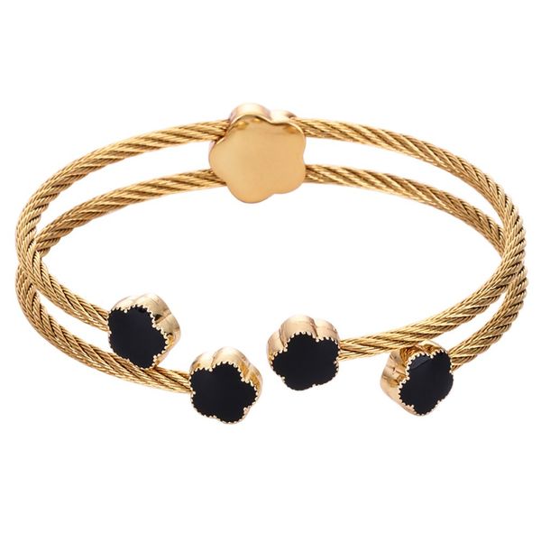 a43 stainless steel bracelet female bangle temperament jewelry ladies gift antique design women bangle elegant charms 2019, Black
a43 stainless steel bracelet female bangle temperament jewelry ladies gift antique design women bangle elegant charms 2019, Black