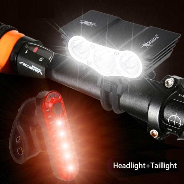 bike lights 1800 lm 3x xm-l u2 led bicycle cycling light front headlight lamp with 18650 battery pack charger headband
bike lights 1800 lm 3x xm-l u2 led bicycle cycling light front headlight lamp with 18650 battery pack charger headband