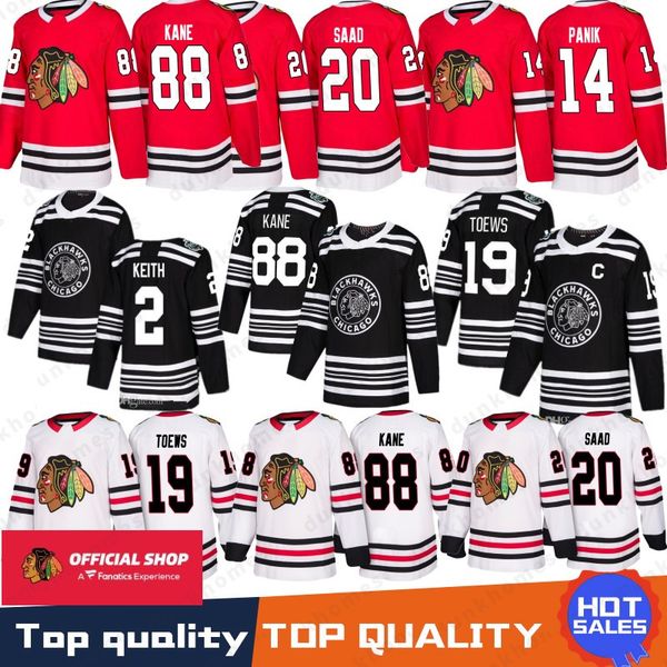 Chicago Blackhawks Jersey 19 Jonathan Toews 88 Patrick Kane 2 Duncan Keith 14 Richard Panik 20 Brandon Saad 50 Corey Crawford Hossa 2019
Chicago Blackhawks Jersey 19 Jonathan Toews 88 Patrick Kane 2 Duncan Keith 14 Richard Panik 20 Brandon Saad 50 Corey Crawford Hossa 2019