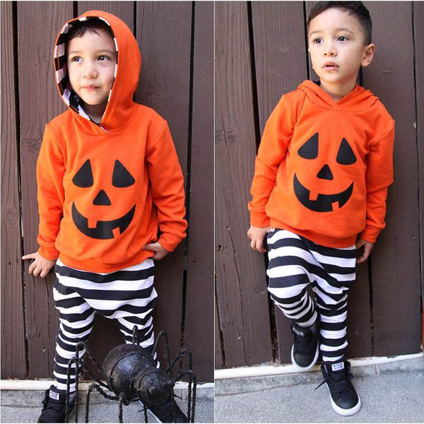 2019 baby boy halloween costume kids baby boy pumpkin hooded blouse+stripe pants halloween outfits set peuter kleding jongens, White
2019 baby boy halloween costume kids baby boy pumpkin hooded blouse+stripe pants halloween outfits set peuter kleding jongens, White