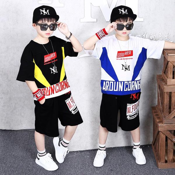 2020 kids's clothes boys summer sportswear sets girl short-sleeved t-shirt hip-hop pants children's fashion casual round neck shir, White
2020 kids's clothes boys summer sportswear sets girl short-sleeved t-shirt hip-hop pants children's fashion casual round neck shir, White