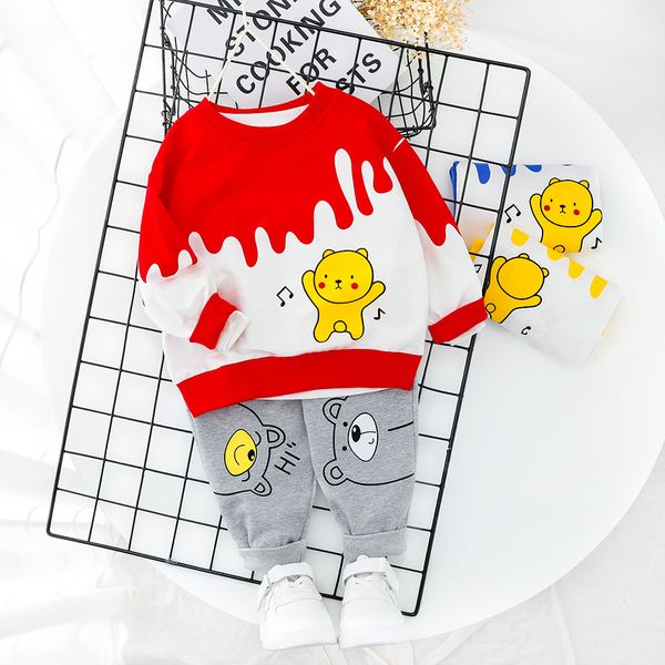 spring new children's clothes baby set boys girls suit cartoon long-sleeved t-shirt + pants clothing sets baby & kids clothing
spring new children's clothes baby set boys girls suit cartoon long-sleeved t-shirt + pants clothing sets baby & kids clothing