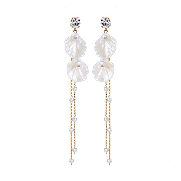 new arrival romantic korean acrylic pearl resin tassel earring for women handmade wholesale appointment date gift earring, Silver
new arrival romantic korean acrylic pearl resin tassel earring for women handmade wholesale appointment date gift earring, Silver