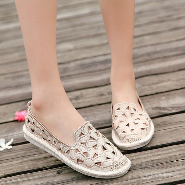 women's flats shoes fisherman summer shoes cut out hollow out casual floral style ladies slip-on breathable shoe, Black
women's flats shoes fisherman summer shoes cut out hollow out casual floral style ladies slip-on breathable shoe, Black