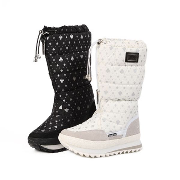 2019 easy wear girl white zip shoes female boots winter boots high women snow plush warm shoesplus size 35 to big 42, Black
2019 easy wear girl white zip shoes female boots winter boots high women snow plush warm shoesplus size 35 to big 42, Black