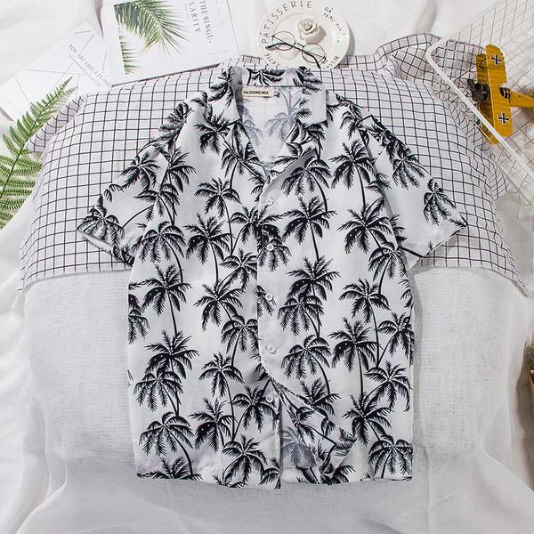 summer new flower shirt men's fashion print casual hawaiian shirt men streetwear wild loose short sleeve mens -2xl, White;black
summer new flower shirt men's fashion print casual hawaiian shirt men streetwear wild loose short sleeve mens -2xl, White;black