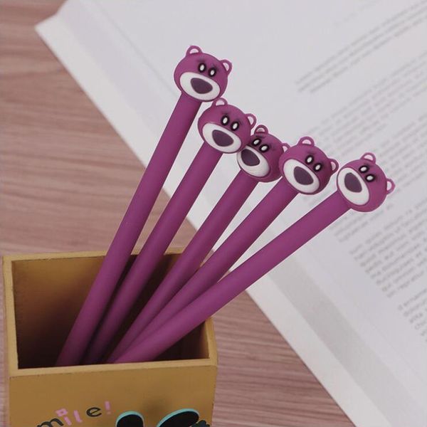3pcs cute purple bear series gel pen diy office stationery and school supplies smooth writing black ink pen 0.5mm
3pcs cute purple bear series gel pen diy office stationery and school supplies smooth writing black ink pen 0.5mm
