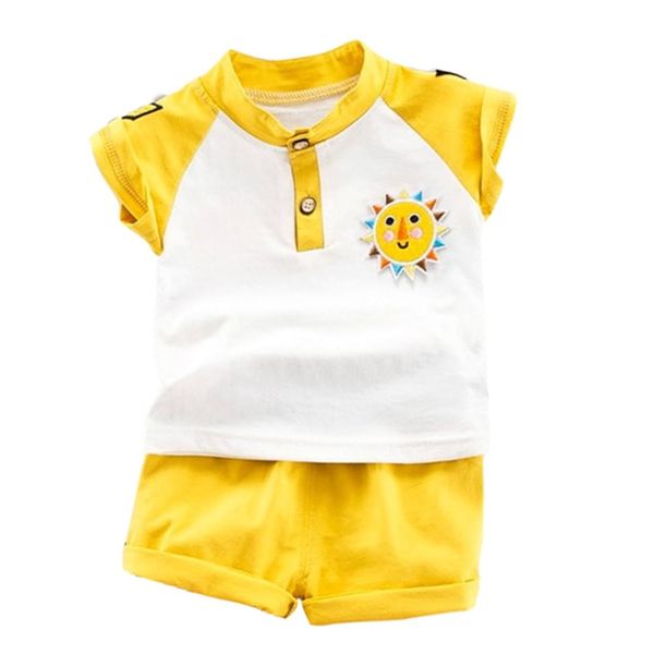 2019 new summer baby boys short sleeve striped letter print blouse t-shirt+shorts casual outfits sets 0-4t, White
2019 new summer baby boys short sleeve striped letter print blouse t-shirt+shorts casual outfits sets 0-4t, White
