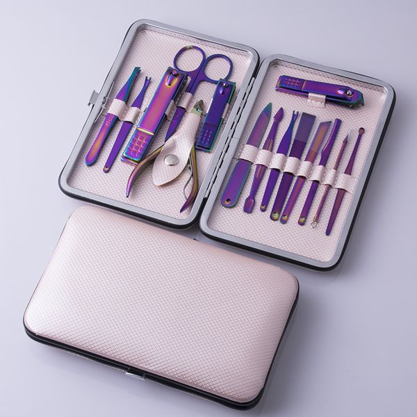 15pcs/set colorful plating professional travel manicure pedicure set nail care set kit tool for women girl child kid gift
15pcs/set colorful plating professional travel manicure pedicure set nail care set kit tool for women girl child kid gift