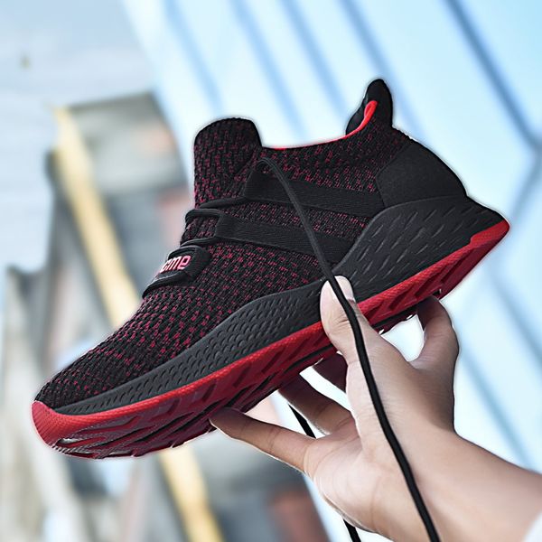 knit red bottom men sport running shoes breathable summer spring light jogging sneakers lace up flexible walking shoes
knit red bottom men sport running shoes breathable summer spring light jogging sneakers lace up flexible walking shoes