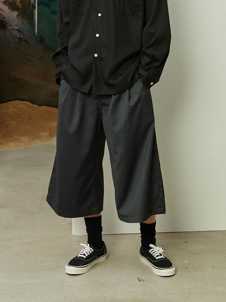 men's pants 2021 clothing bigbang hair stylist fashion double fold wide leg singer costumes 27-46, Black
men's pants 2021 clothing bigbang hair stylist fashion double fold wide leg singer costumes 27-46, Black