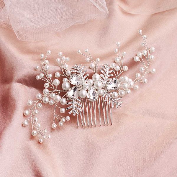 2019 wedding pearls crystal bridal hair comb clip handmade bride hair jewelry wedding accessories for women headpieces, Golden;white
2019 wedding pearls crystal bridal hair comb clip handmade bride hair jewelry wedding accessories for women headpieces, Golden;white