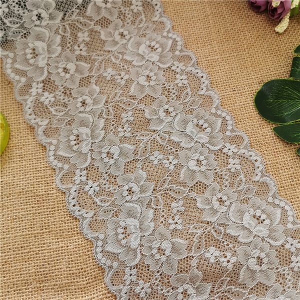 1 meter 11-24cm width e1727 blue thick stretch elastic lace cord laces trim sewing supplies garments lace fabric, Black 
1 meter 11-24cm width e1727 blue thick stretch elastic lace cord laces trim sewing supplies garments lace fabric, Black