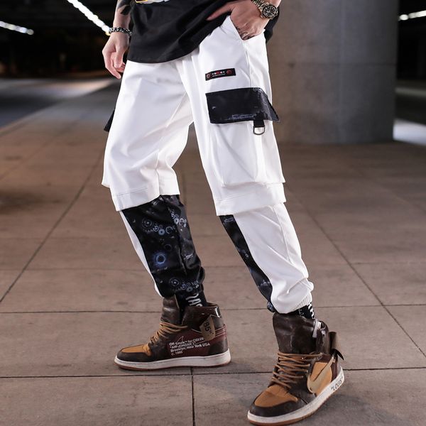 двойные цвета заплатки донные связали sweatpants hombre мужской joggers harajuku sweatpants повседневный hip hop streetwear брюки, Black
двойные цвета заплатки донные связали sweatpants hombre мужской joggers harajuku sweatpants повседневный hip hop streetwear брюки, Black