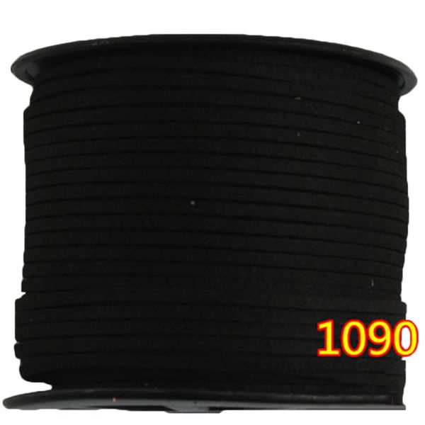 3mm faux suede leather string cord thread korean velvet jewelry accessory, Black;white
3mm faux suede leather string cord thread korean velvet jewelry accessory, Black;white