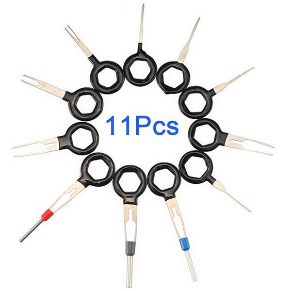 11pcs car terminal removal tool wiring connector extractor puller release pin automobiles repair disassembly tools
11pcs car terminal removal tool wiring connector extractor puller release pin automobiles repair disassembly tools