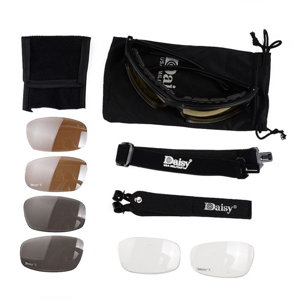 x7 tactical sunglasses uv400 protection goggles hunting, shooting, outdoor activities eyewear 4 lenses
x7 tactical sunglasses uv400 protection goggles hunting, shooting, outdoor activities eyewear 4 lenses