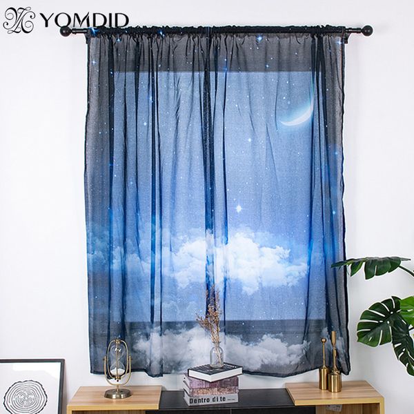 2pcs starry sky tulle curtains modern curtains for living room blue printed tulle window drapes sheer for the bedroom
2pcs starry sky tulle curtains modern curtains for living room blue printed tulle window drapes sheer for the bedroom