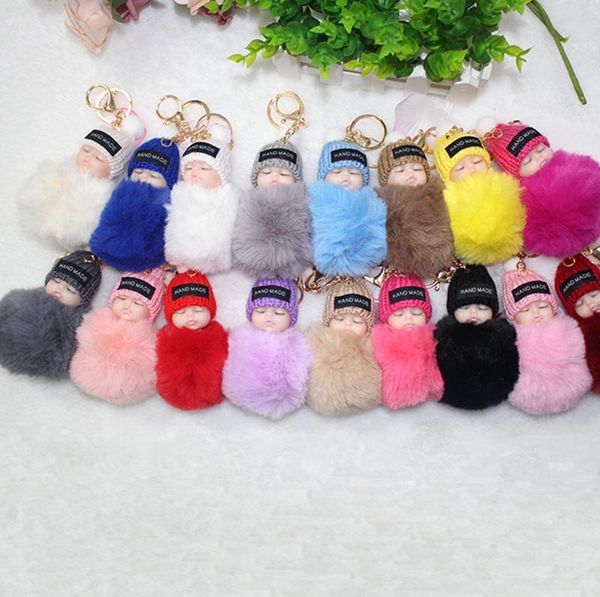 cute sleeping baby doll keychain pompom rabbit fur ball carabiner key chain keyring women kids key holder bag pendant key ring kids toys
cute sleeping baby doll keychain pompom rabbit fur ball carabiner key chain keyring women kids key holder bag pendant key ring kids toys