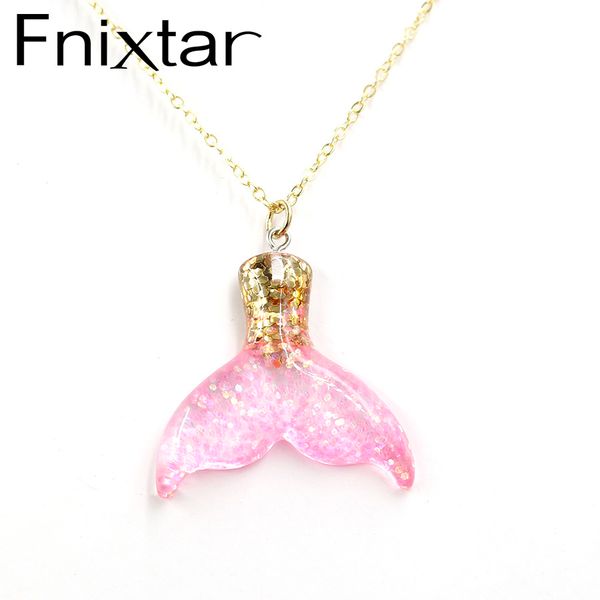 fnixtar shinny mermaid tail pendants charms necklace 47+5cmm extender chain necklace for women girls kids gift 5piece/lot, Silver
fnixtar shinny mermaid tail pendants charms necklace 47+5cmm extender chain necklace for women girls kids gift 5piece/lot, Silver