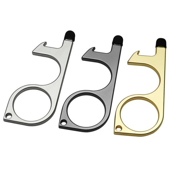 portable epidemic zero contact helper elevator door opener stick metal tools no touch keep safe keychain, Silver
portable epidemic zero contact helper elevator door opener stick metal tools no touch keep safe keychain, Silver