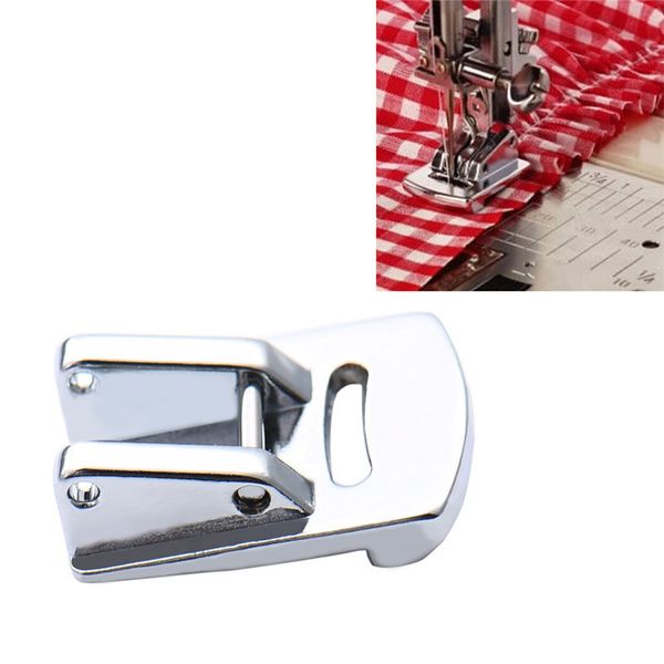 domestic sewing machine presser foot ruffler double gathering foot snap on fit singer brother babylock new home elna etc, Black
domestic sewing machine presser foot ruffler double gathering foot snap on fit singer brother babylock new home elna etc, Black