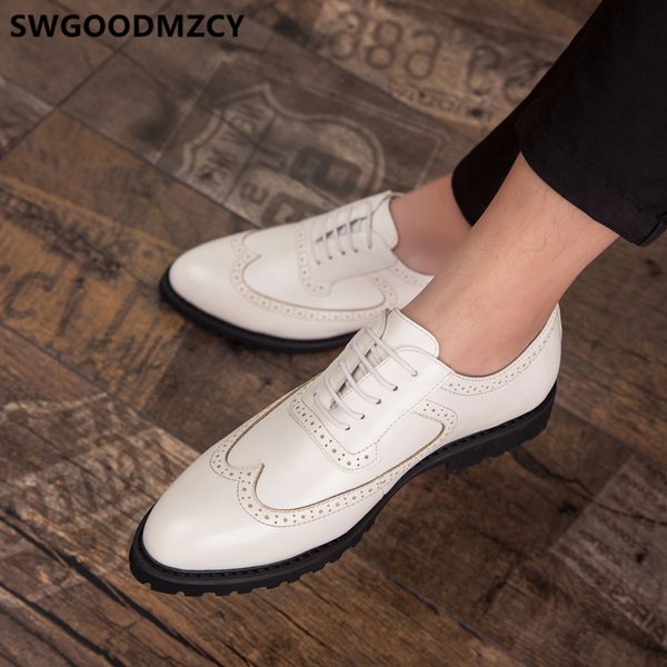 classic shoes men formal dress brogue shoes men classic coiffeur italian brand wedding dress leather buty meskie, Black
classic shoes men formal dress brogue shoes men classic coiffeur italian brand wedding dress leather buty meskie, Black