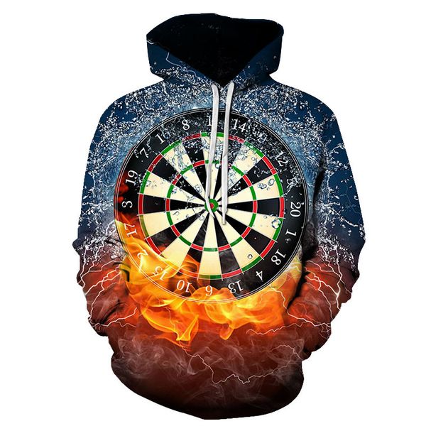 2019 autumn and winter new men/women street hip hop 3d printing darts target hoodie loose men and women couple hooded shirt 6xl, Black
2019 autumn and winter new men/women street hip hop 3d printing darts target hoodie loose men and women couple hooded shirt 6xl, Black