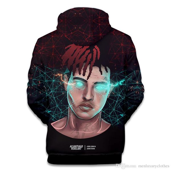 hiphop xxxtentacion американского рэппера мужчины толстовка rap ватка зима осень фуфайка 3d пуловеры символов, Black
hiphop xxxtentacion американского рэппера мужчины толстовка rap ватка зима осень фуфайка 3d пуловеры символов, Black