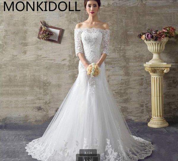 платье женщин 2019 бесплатная доставка аппликации белые свадебные платья с половиной рукавов скромное свадебное платье кружева кристаллы кор, White
платье женщин 2019 бесплатная доставка аппликации белые свадебные платья с половиной рукавов скромное свадебное платье кружева кристаллы кор, White