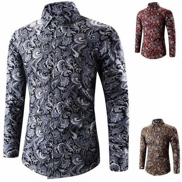 printed buttons mens casual mens apparel plus size mens designer shirts florals, White;black
printed buttons mens casual mens apparel plus size mens designer shirts florals, White;black