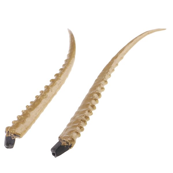 artificial antelope horn costume gothic hair headband hoop diy accessories