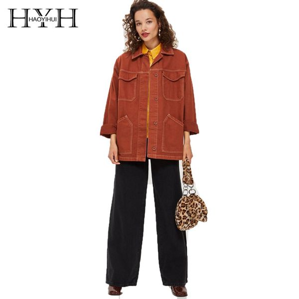 hyh haoyihui small lapel patch pocket solid color work jacket autumn streetwear solid regular coat outwear winter, Black;brown
hyh haoyihui small lapel patch pocket solid color work jacket autumn streetwear solid regular coat outwear winter, Black;brown