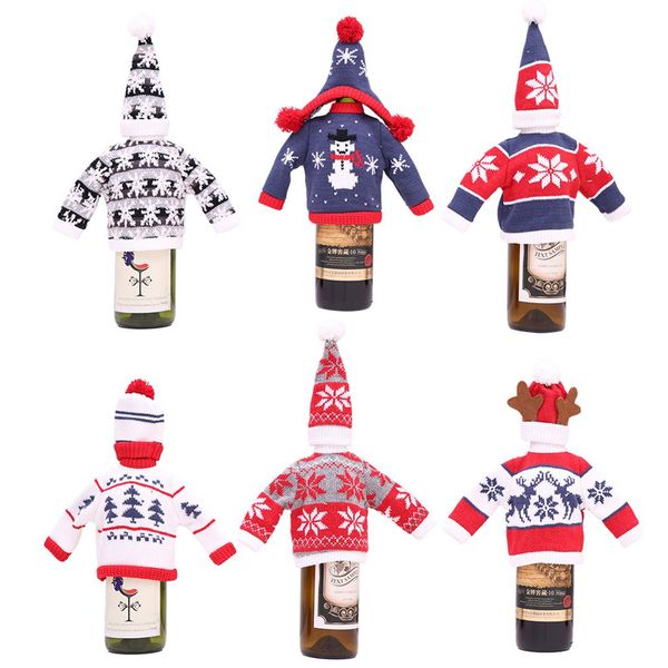 christmas wine cover sweater ugly wine cover xmas tree reindeer snowman red wine bottle cover for christmas party decor
christmas wine cover sweater ugly wine cover xmas tree reindeer snowman red wine bottle cover for christmas party decor
