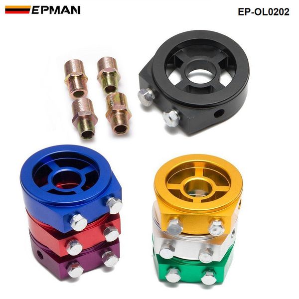 EPMAN - Высокое качество масляного фильтра Охладитель секционного Adapter (Цвет: синий,
EPMAN - Высокое качество масляного фильтра Охладитель секционного Adapter (Цвет: синий,