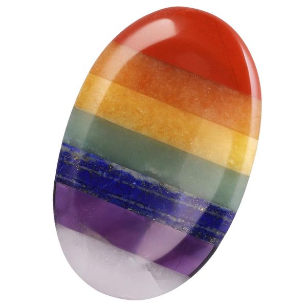 tumbeelluwa 7 chakra crystal gemstone oval thumb worry stone for anxiety,chakra healing pocket palm stones therapy geometry, Pink;blue
tumbeelluwa 7 chakra crystal gemstone oval thumb worry stone for anxiety,chakra healing pocket palm stones therapy geometry, Pink;blue