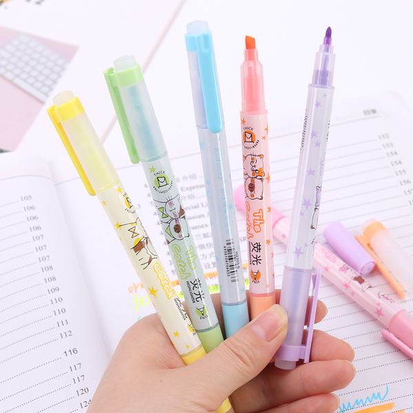 6 шт. аромат с двуглавой флуоресцентной ручкой цветной рисунок живопись highlighter art ручки канцелярские принадлежности, Black;red
6 шт. аромат с двуглавой флуоресцентной ручкой цветной рисунок живопись highlighter art ручки канцелярские принадлежности, Black;red