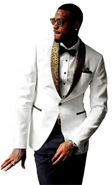 elegant white men suits groom tuxedos shawl lapel groomsmen suits 2 piece (jacket+pant) custom made for marriage groom tuxedo, Black;gray
elegant white men suits groom tuxedos shawl lapel groomsmen suits 2 piece (jacket+pant) custom made for marriage groom tuxedo, Black;gray