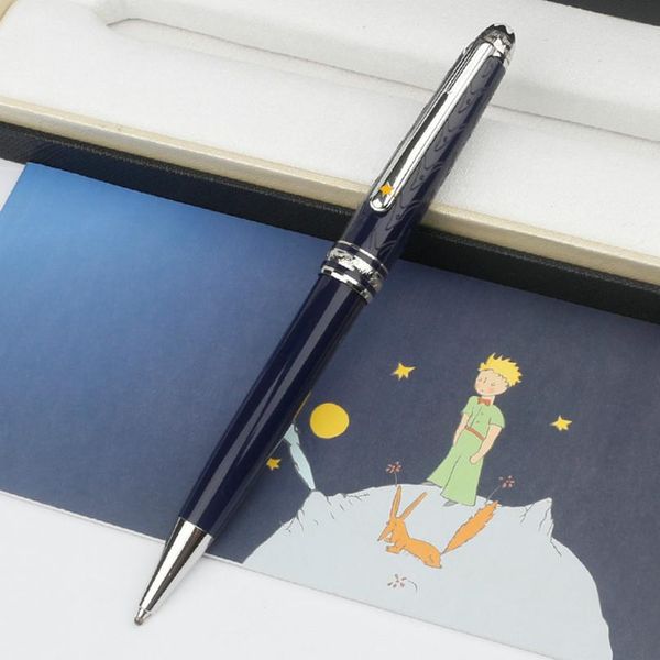 blue le petit prince rollerball ballpoint silver metal cap with deep blue precious resin barrel pen for gift, Blue;orange
blue le petit prince rollerball ballpoint silver metal cap with deep blue precious resin barrel pen for gift, Blue;orange