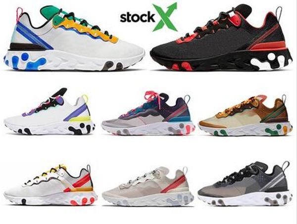 2020 with stock x react element 87 55 running shoes bred camo tour green yellow blue chill mens trainers women designer sports sneakers
2020 with stock x react element 87 55 running shoes bred camo tour green yellow blue chill mens trainers women designer sports sneakers