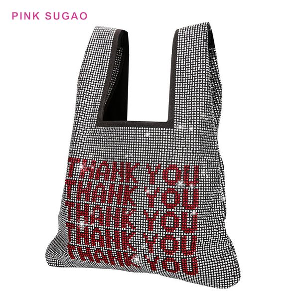 pink sugao designer tote bag diamond shoulder bag min clutch bag luxury casual purses fashion handbag rhinestone 2019 new style women purse
pink sugao designer tote bag diamond shoulder bag min clutch bag luxury casual purses fashion handbag rhinestone 2019 new style women purse