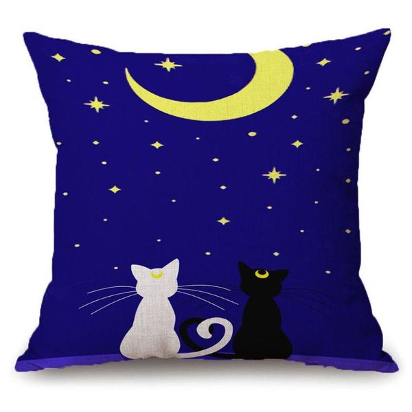 black and white cat pillow case reversible sequin glitter sofa waist cushion cover
black and white cat pillow case reversible sequin glitter sofa waist cushion cover