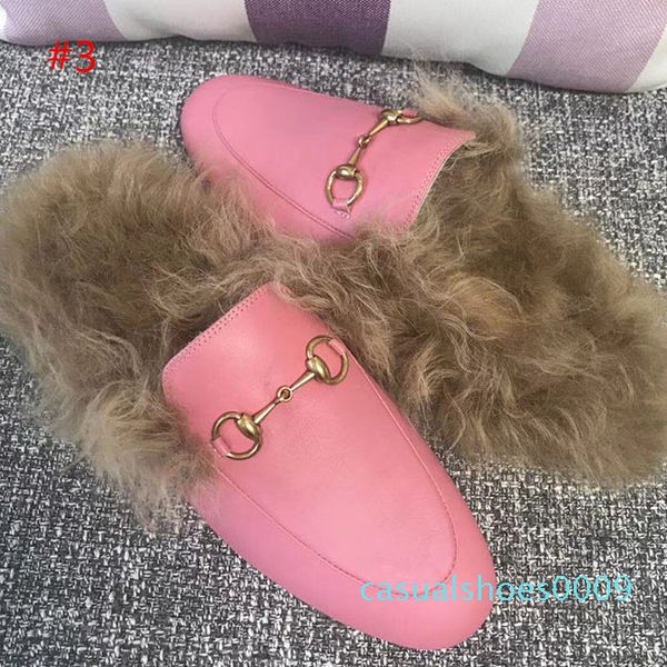 2019 women fur slippers mules flats suede mule shoes designer fashion genuine leather loafers shoes metal chain ladies casual c09, Black
2019 women fur slippers mules flats suede mule shoes designer fashion genuine leather loafers shoes metal chain ladies casual c09, Black