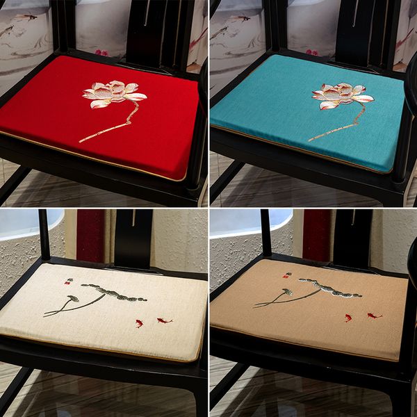 high embroidery lotus flower fish seat cushion sofa chair non-slip seat pad cotton linen cushion seats dining chair armchair seat mat
high embroidery lotus flower fish seat cushion sofa chair non-slip seat pad cotton linen cushion seats dining chair armchair seat mat