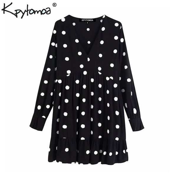 vintage stylish embroidered polka dot ruffles mini dress women 2019 fashion v neck long sleeve chic dresses vestidos mujer, Black;gray
vintage stylish embroidered polka dot ruffles mini dress women 2019 fashion v neck long sleeve chic dresses vestidos mujer, Black;gray