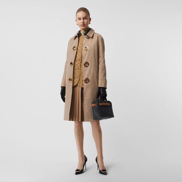 women's trench coats long classic windbreaker waterproof british new high-end english style autumn winter gabadian solid color casual c, Tan;black
women's trench coats long classic windbreaker waterproof british new high-end english style autumn winter gabadian solid color casual c, Tan;black
