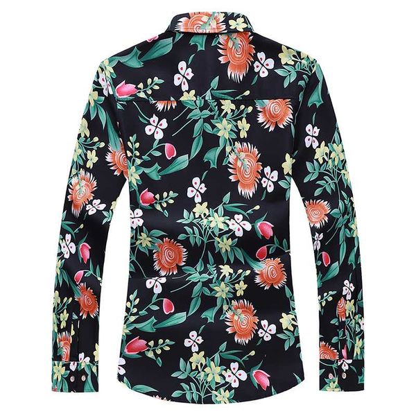 2020 spring and autumn new hawaiian shirt men fashion casual long sleeve flower shirt male brand plus size 5xl 6xl 7xl, White;black
2020 spring and autumn new hawaiian shirt men fashion casual long sleeve flower shirt male brand plus size 5xl 6xl 7xl, White;black