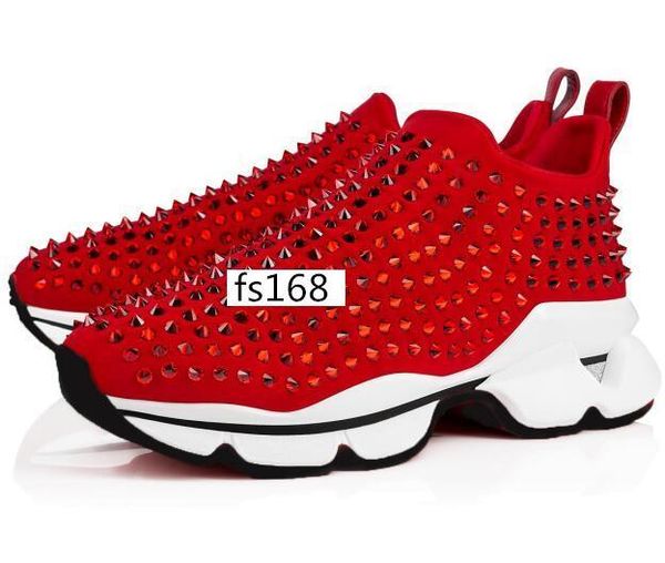 2020 original box men sneakers red runner donna flat rubber shoes womens red bottom spike luxury shoes flat trainers 2, Black
2020 original box men sneakers red runner donna flat rubber shoes womens red bottom spike luxury shoes flat trainers 2, Black
