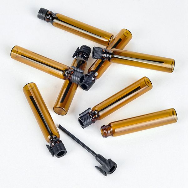 100pcs/lot 1ml 2ml brown glass perfume dropper bottle for essential oils empty perfume bottles travel container amber glass bottle
100pcs/lot 1ml 2ml brown glass perfume dropper bottle for essential oils empty perfume bottles travel container amber glass bottle